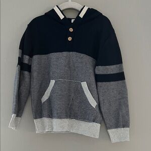 Cat & Jack Blue Sweater Hoodie 5T